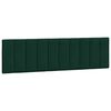 vidaXL Bed Frame without Mattress "Hanko" Dark Green 180x200 cm Velvet