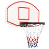 vidaXL Basketplatta vit 71x45x2 cm polyeten