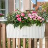 LECHUZA Odlingsenhet BALCONERA Cottage 50 ALL-IN-ONE vit