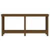 vidaXL Skob&auml;nk honungsbrun 180x50x80 cm massiv furu