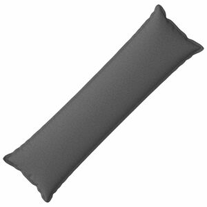 vidaXL Kudd&ouml;verdrag HOUTEN Ljusgr&aring; 40 x 145 cm Faux Linne