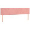 vidaXL S&auml;nggavlar rosa 160x5x78/88 cm sammet