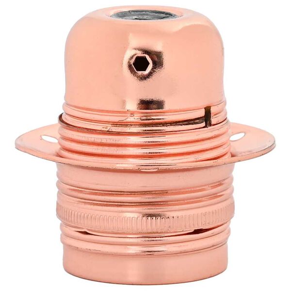 vidaXL Lamph&aring;llare 2 st ros&eacute;guld E27