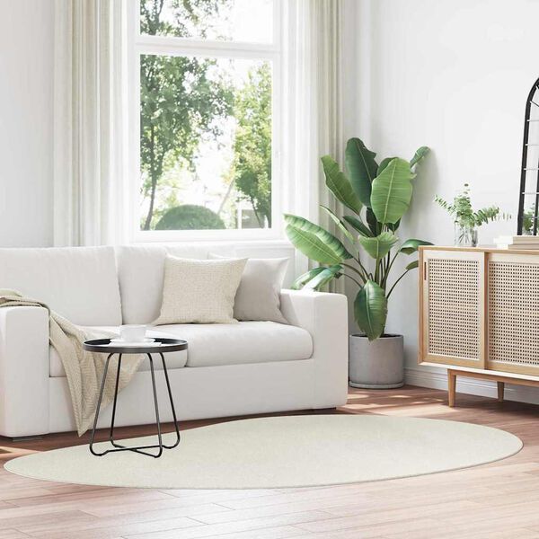 vidaXL Omr&aring;desmattor HUARTE Kr&auml;m 160 x 230 cm Polyester