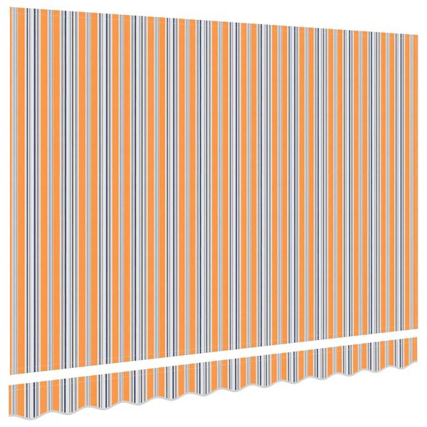 vidaXL Markisväv Flerfärgsdesign 235 x 195 cm Polyester
