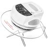 vidaXL Konvektionsugn halogen expansionsring digital timer 1400 W 17 L