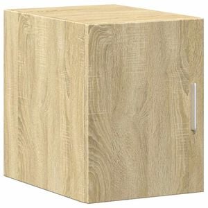 vidaXL V&auml;ggsk&aring;p sonoma-ek 30x42,5x40 cm konstruerat tr&auml;