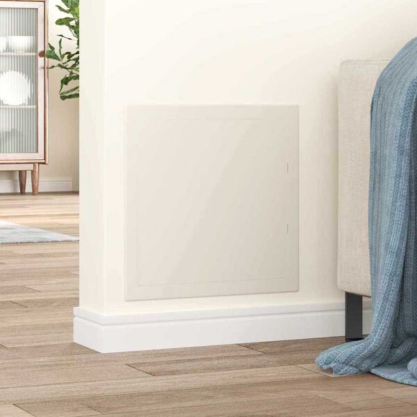 vidaXL &Aring;tkomstpaneler Vit 35 x 35 cm ABS Plast