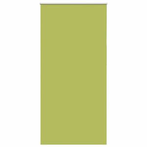 vidaXL Rullgardin m&ouml;rkl&auml;ggning blad gr&ouml;n 115x230 cm tyg bredd 110,7 cm