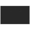 vidaXL F&ouml;nsterbr&auml;da Svart med tr&auml;&aring;dring 80 x 50 x 4,5 cm PVC