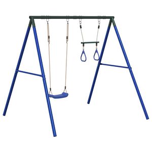 vidaXL Gungst&auml;llning med gunga och trapets