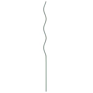 vidaXL V&auml;xtst&ouml;d 20 st Gr&ouml;n 110 x 0.6 x 0.6 cm St&aring;l