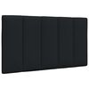 vidaXL Bed with Mattress "Hanko" Black 90x190 cm Fabric