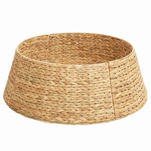 vidaXL Jultr&auml;dskrage Brun 60 x 60 x 22 cm Vattenhyacint