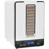 vidaXL Torkugn med 10 brickor 550 W vit