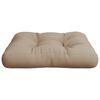 vidaXL Palldyna taupe 60x61,5x10 cm tyg