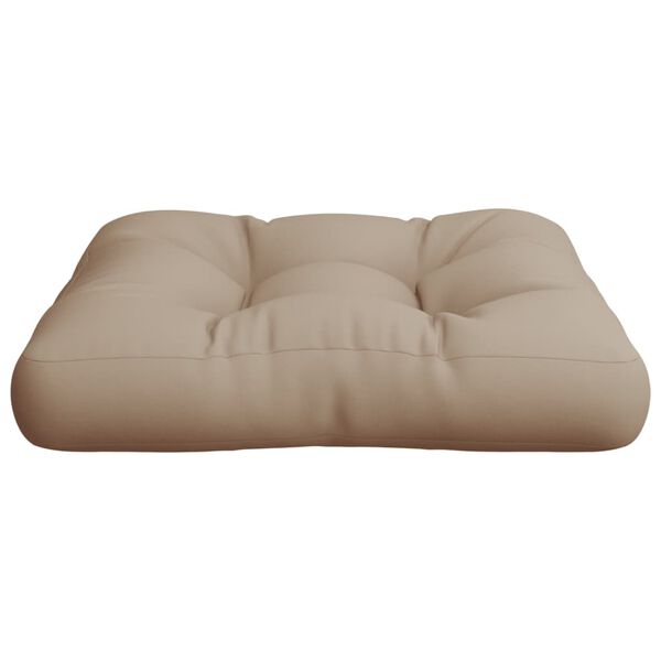 vidaXL Palldyna taupe 60x61,5x10 cm tyg