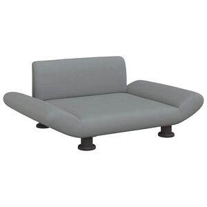vidaXL Hundb&auml;dd ljusgr&aring; 70x45x28 cm tyg