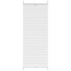 vidaXL Pliss&eacute;gardin 40x125 cm vit