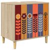 vidaXL Badrumssk&aring;p ESSEN Sonoma-ek 60 x 40 x 60 cm Konstruerat tr&auml;