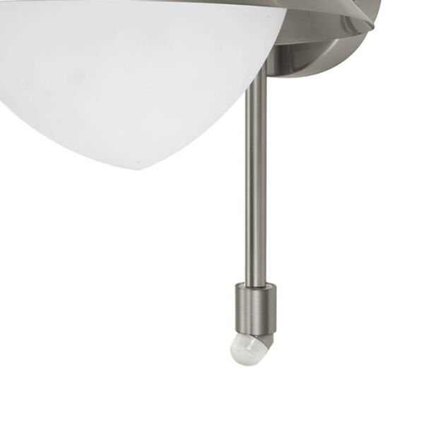 EGLO Utomhusv&auml;gglampa Sidney med sensor silver 87105