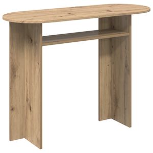 vidaXL Konsolbord Artisan-ek 100 x 39,5 x 75 cm Konstruerat tr&auml;