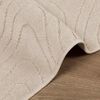 vidaXL Omr&aring;desmattor Fyrkantig PALMERAS Beige 120 x 120 cm Polyester
