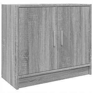 vidaXL Tv&auml;ttst&auml;llssk&aring;p gr&aring; sonoma 63x29x55 cm konstruerat tr&auml;