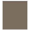 vidaXL M&ouml;rkl&auml;ggningsgardin kaffe 135x130 cm tyg bredd 131,6 cm
