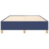 vidaXL Boxspring-s&auml;ngram bl&aring; 140x190 cm tyg