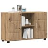 vidaXL Sideboard Artisan Ek 88,5 x 30,5 x 55,5 cm Konstruerat tr&auml;