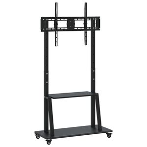 vidaXL Tv-st&auml;ll p&aring; hjul f&ouml;r 32-90 tums sk&auml;rm max VESA 800x600 mm 100kg