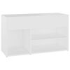 vidaXL Skob&auml;nk vit 80x30x45 cm konstruerat tr&auml;