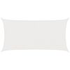 vidaXL Sols&auml;tt segel Vit 2 x 6 m HDPE