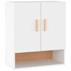 vidaXL V&auml;ggsk&aring;p vit 60x31x70 cm konstruerat tr&auml;