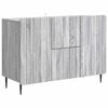 vidaXL Sideboard Gr&aring; sonoma-ek 89 x 34,5 x 62 cm Konstruerat tr&auml;