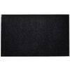 vidaXL D&ouml;rrmatta svart 120 x 180 cm PVC