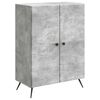 vidaXL Sideboard Betonggr&aring; 66 x 34,5 x 90 cm Konstruerat tr&auml;