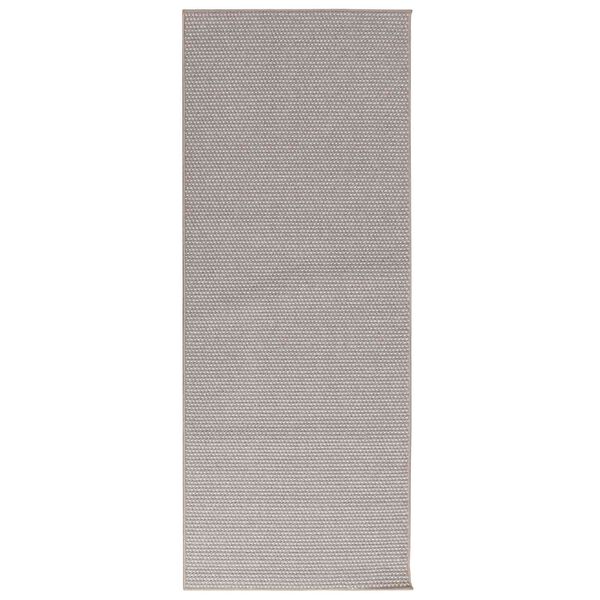 vidaXL Omr&aring;desmattor LUGO Kr&auml;m och Taupe 200 x 80 cm Polyester