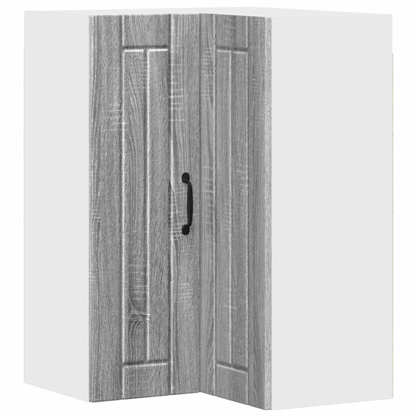 vidaXL K&ouml;kssk&aring;p Lucca Gr&aring; sonoma-ek 57 x 57 x 80 cm Konstruerat tr&auml;