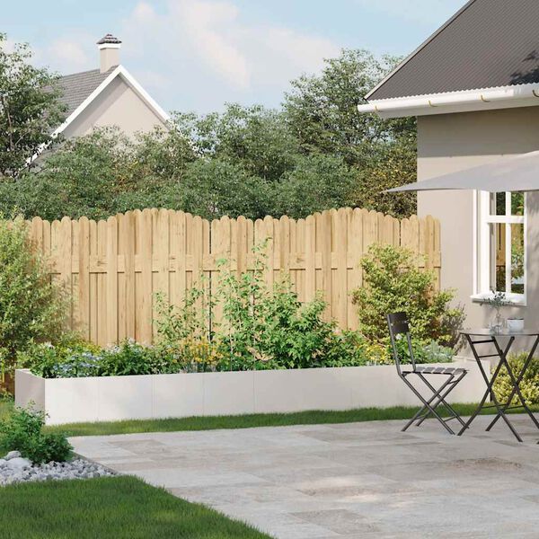 vidaXL Planteringsk&auml;rl 360x80x40 cm rostfritt st&aring;l