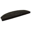 vidaXL Sj&auml;lvh&auml;ftande trappmattor 15 st 80 x 24,5 x 3,5 cm Antracit