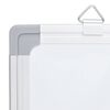 vidaXL Magnetisk whiteboard hopf&auml;llbar 150x80x1,7 cm aluminium
