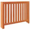 vidaXL Elementskydd vaxbrun 108,5x19x84 cm massiv furu