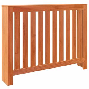 vidaXL Elementskydd vaxbrun 108,5x19x84 cm massiv furu