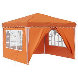 vidaXL Pop-up Partyt&auml;lt 288 x 288 x 245 cm Orange Oxford Tyg