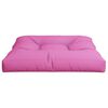 vidaXL Palldyna rosa 80x80x12 cm tyg