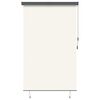 vidaXL Rullgardin utomhus 160x250 cm gr&auml;ddvit
