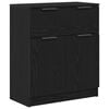 vidaXL Sideboard Svart Ek 60 x 30 x 70 cm Konstruerat tr&auml;