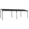 vidaXL Paviljong 6x3x2,55 m antracit